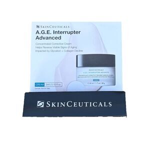 Skin Ceuticals A.G.E. Interrupter Advanced Ant-Aging Cream 3ml/.10 oz NIB Travel